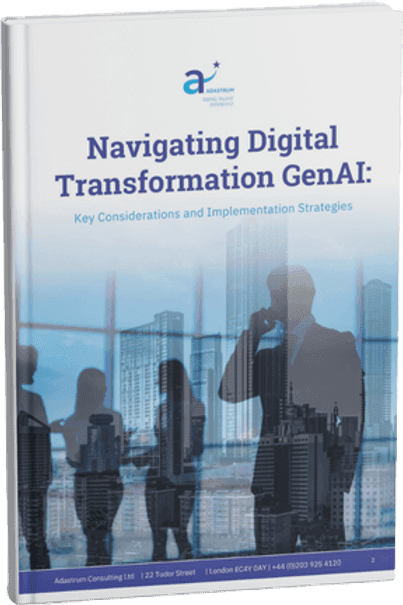 Navigating Digital Transformation GenAI guide cover